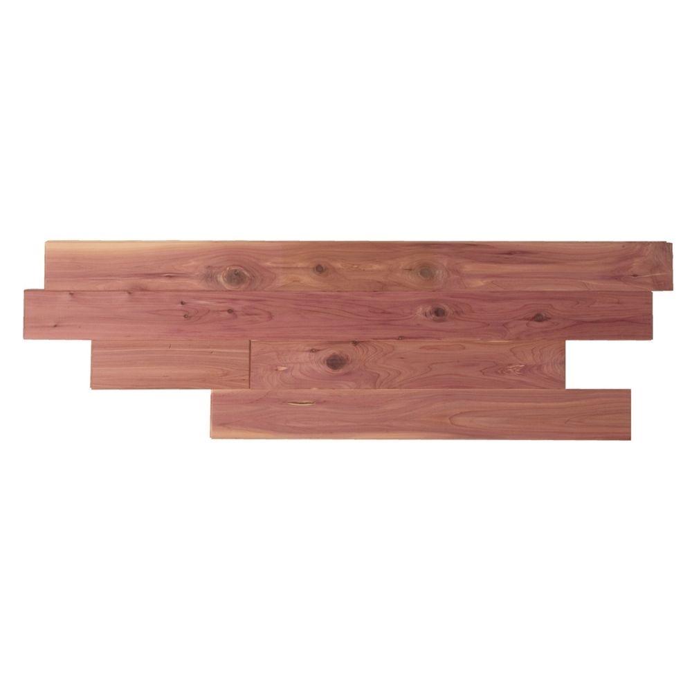 Aromatic Eastern Red Cedar Closet Liner Tongue and Groove Planks, 35 s -  Allmart
