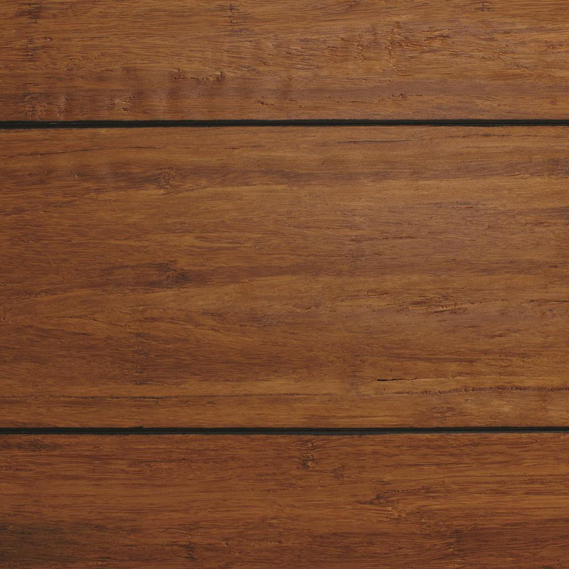 Dark Honey 1/2 in. T x 72 in. W Distressed Strand Woven Engineered Bamboo Flooring