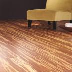 Strand Woven Natural Tigerstripe 3/8 in. T x 5-1/8 in. W x 72 in. L Engineered Click Bamboo Flooring