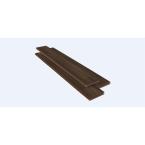 Hand Scraped Strand Woven Mushroom 3/8 in. T x 5-1/8 in. W x 72-7/8 in. L Engineered Click Bamboo Flooring